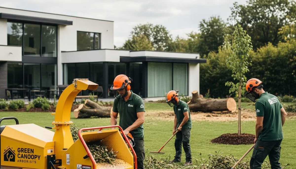Professional landscaping and tree removal service in Columbia, MO by Chop Chop Tree experts