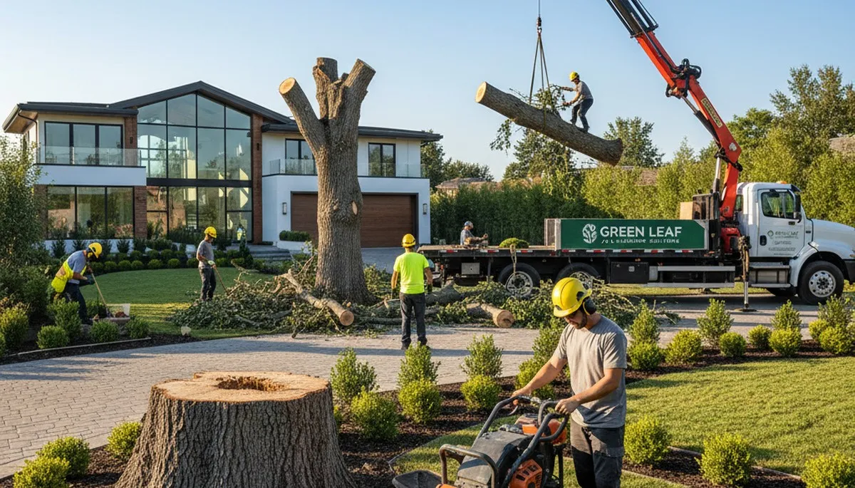 Professional landscaping and tree removal in Columbia, MO by Chop Chop Tree experts