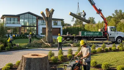 Professional landscaping and tree removal in Columbia, MO by Chop Chop Tree experts