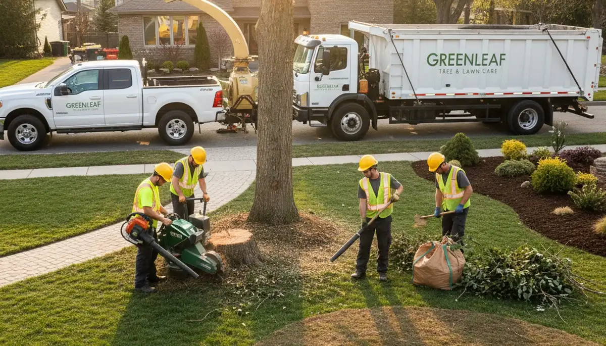 Professional lawn and tree removal service in Columbia, MO by Chop Chop Tree experts