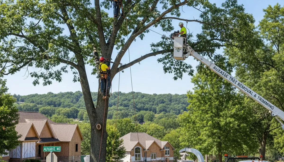Professional tree removal service in Columbia, MO by certified arborists at Tree Services Columbia MO