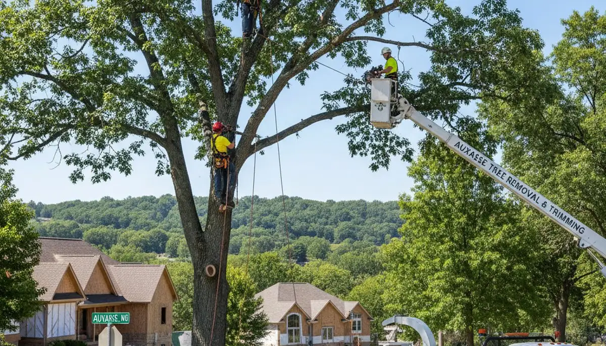 Professional tree removal service in Columbia, MO by certified arborists at Tree Services Columbia MO