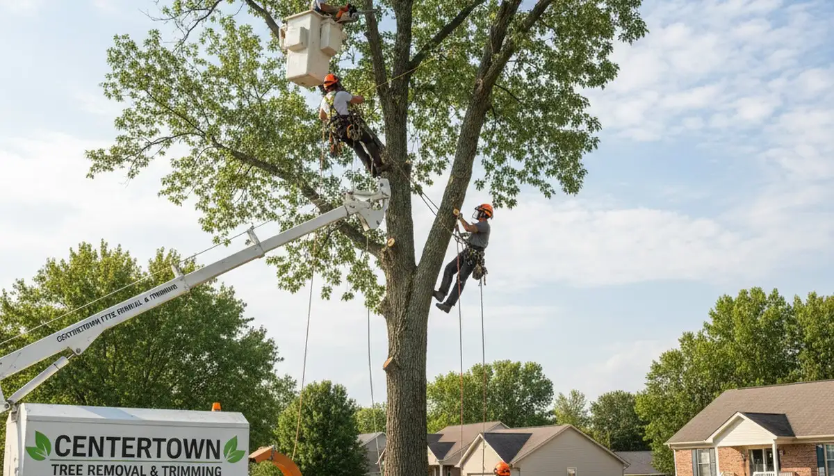 Professional tree removal service in Columbia, MO by certified arborists at Tree Services Columbia MO