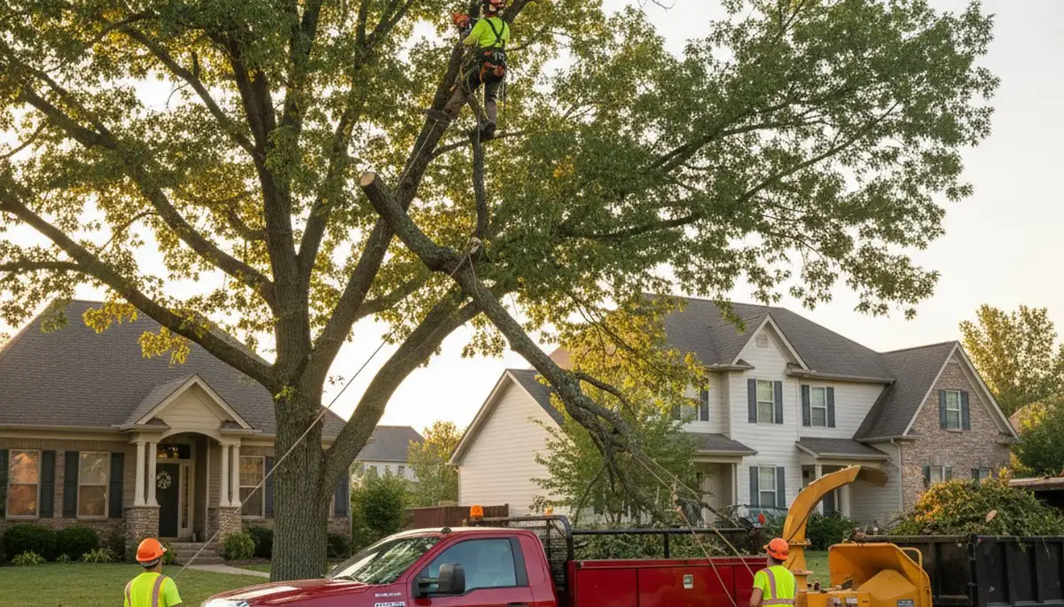 Professional tree removal service in Columbia, MO by certified arborists