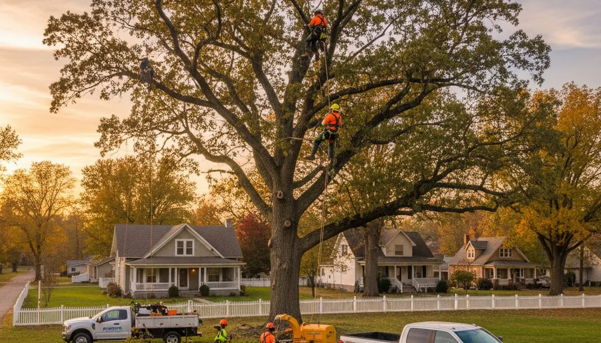 Professional tree removal service in Columbia, MO by certified arborists at Tree Services Columbia MO