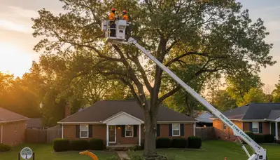 Professional tree removal service in Columbia MO by certified arborists