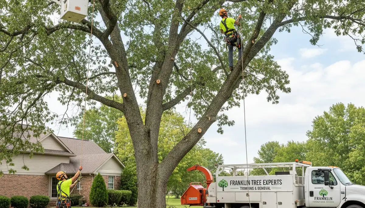 Professional tree removal service in Columbia, MO by certified arborists