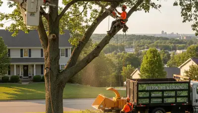 Professional tree removal service in Columbia MO by certified arborists