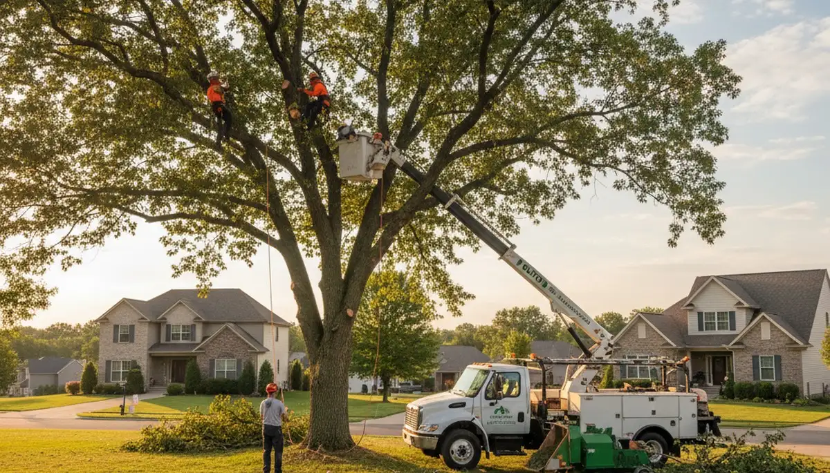Professional tree removal service in Columbia, MO by certified arborists