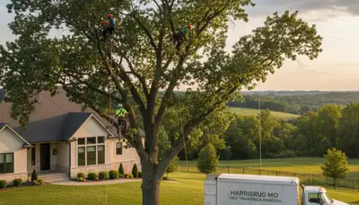 Professional tree removal service in Columbia MO by certified arborists