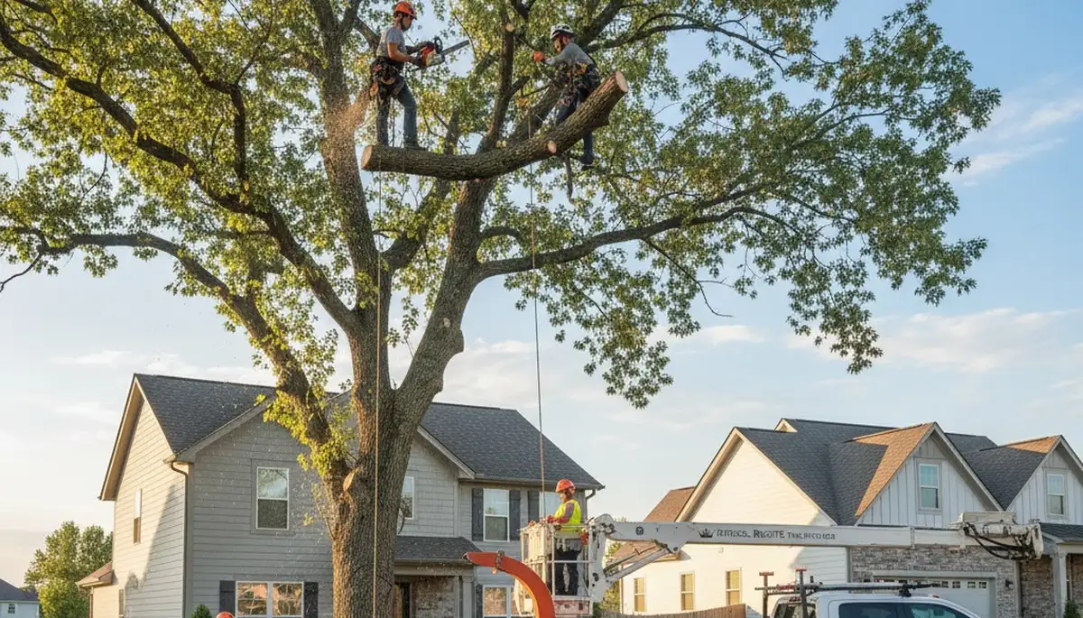 Professional tree removal service in Columbia, MO by certified arborists