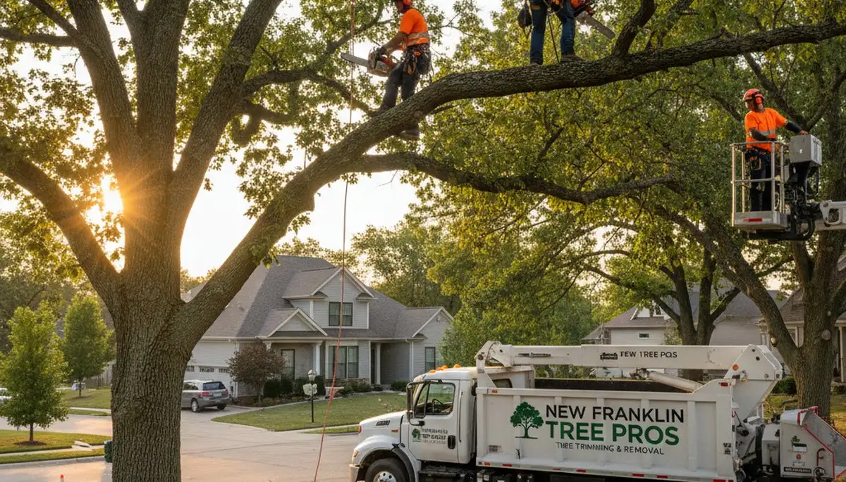 Professional tree removal service in Columbia MO by certified arborists