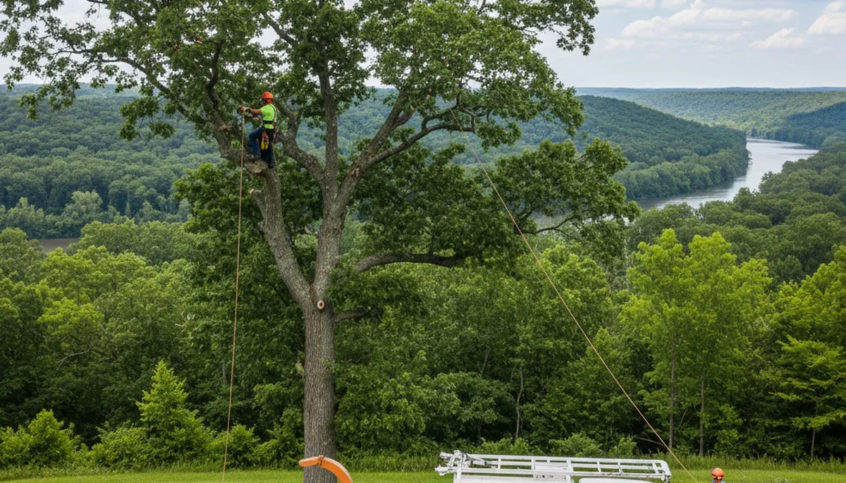 Professional tree removal service in Columbia, MO by certified arborists at treeservicescolumbiamo.com