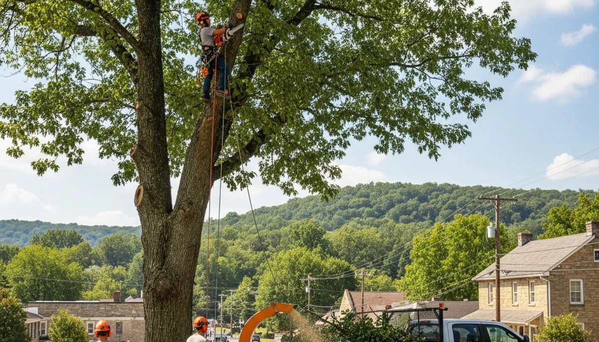 Professional tree removal service in Columbia, MO by certified arborists at treeservicescolumbiamo.com