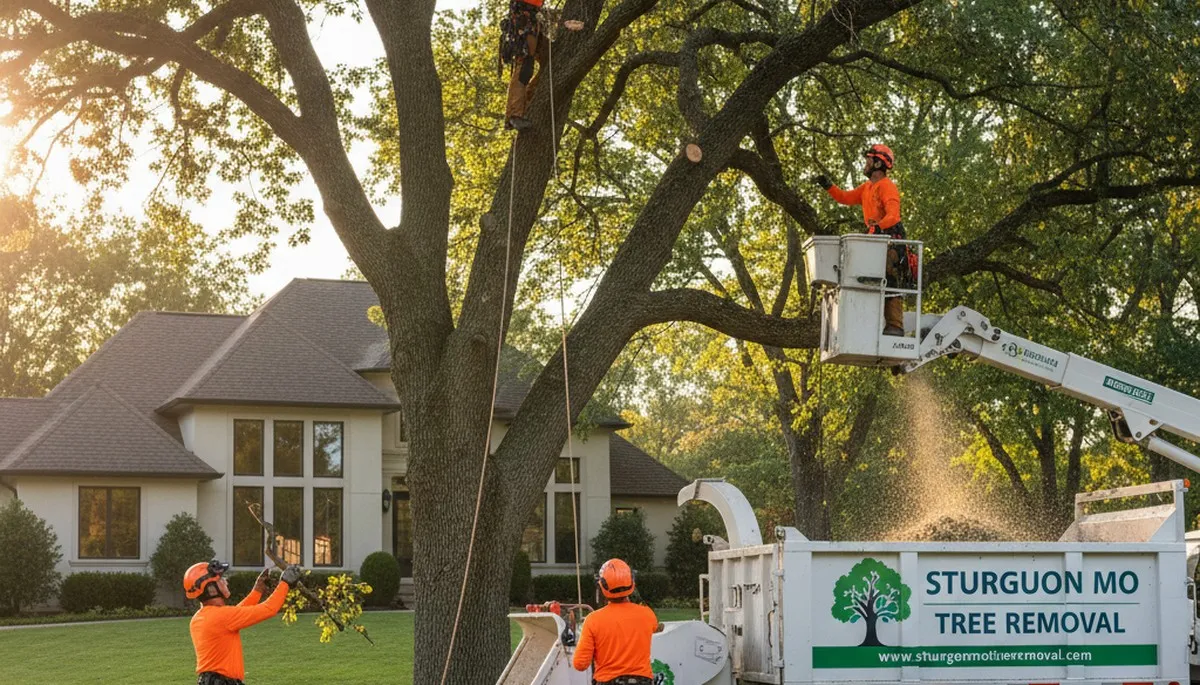 Professional tree removal service in Columbia, MO by certified arborists