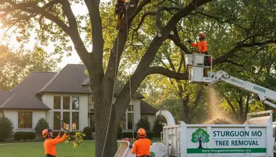Professional tree removal service in Columbia, MO by certified arborists