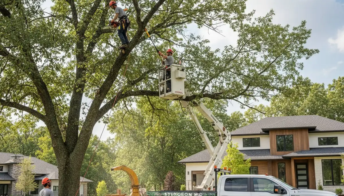 Professional tree removal service in Columbia, MO by certified arborists at Tree Services Columbia MO